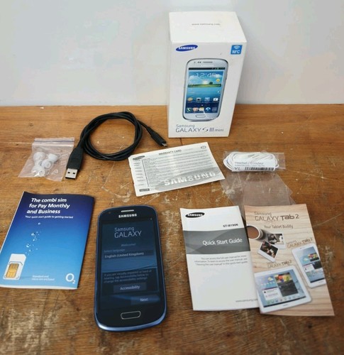 Samsung galaxy mini blue - s3,