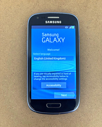 Samsung galaxy mini 8gb - s3,